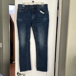 Old Navy Blue Skinny Jeans with Faded Wash